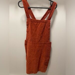 Nayla Corduroy Jumper - Burnt Orange/Rust